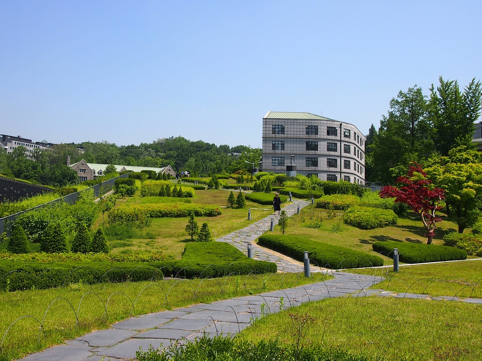 Architecure park garden