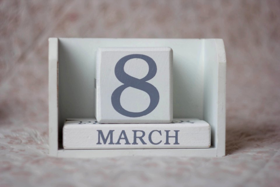 March 8 On Calendar