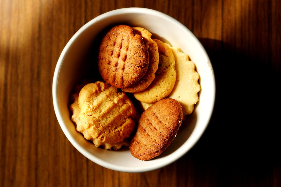 Homemade Biscuits In Bowl
