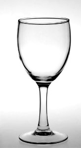Close-up Of Wine Glass Against White Background
