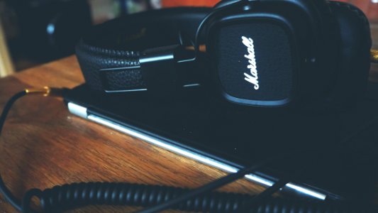 Close-up Of HeadPhone photo