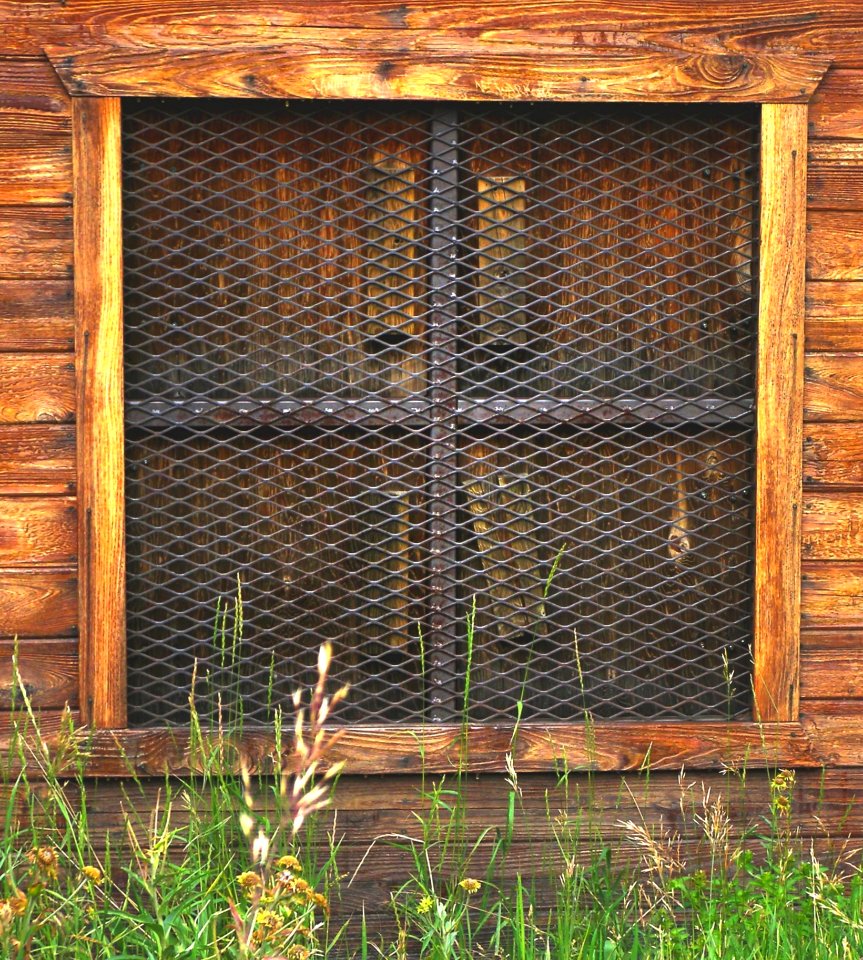 Water Pump House Window