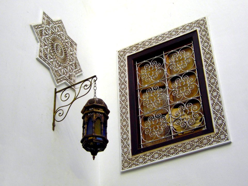 Moroccan White Corner