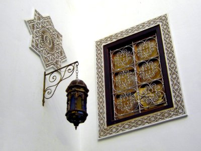 Moroccan White Corner