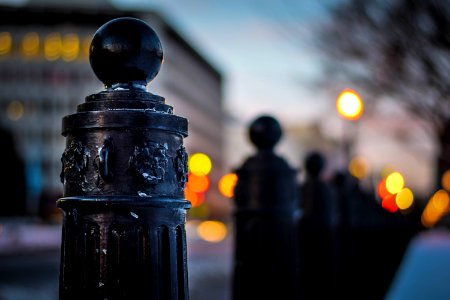 White House Column Closeup