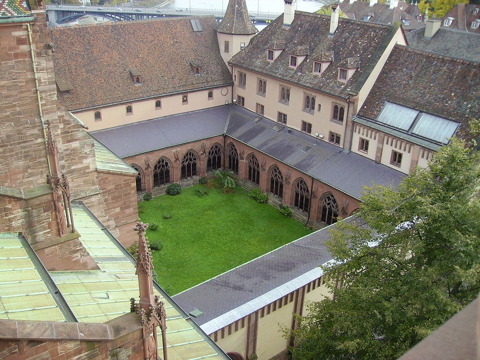 Grass lawn buildings