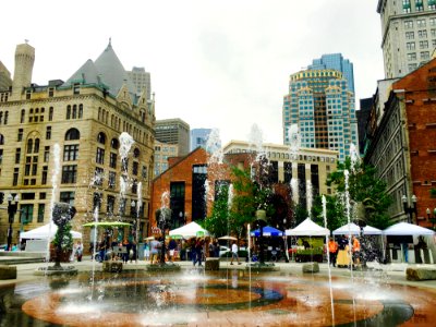 Boston Fountain photo