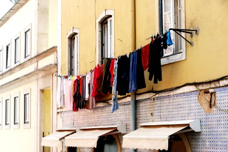 Laundry Hanging photo