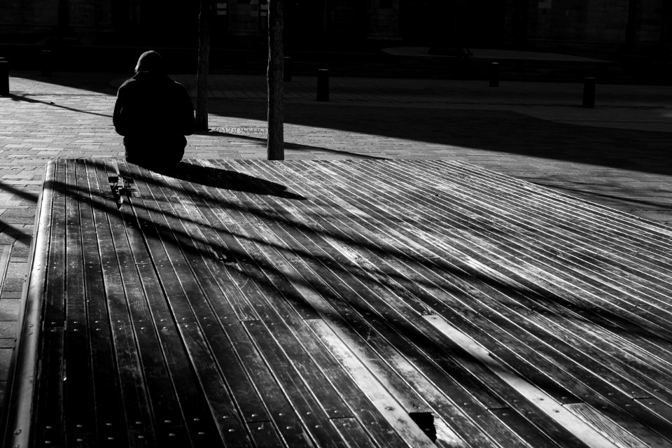 Man Sitting photo