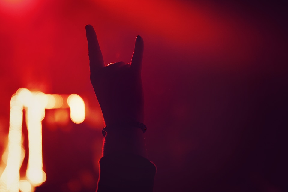 Guitar color lights