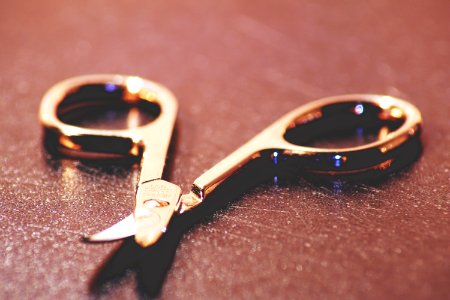 Close Up View Of Scissors