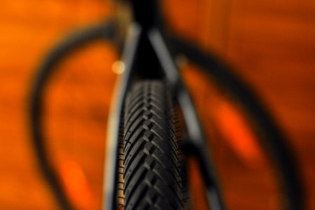Close Up Photo Of Bicycle Tire photo