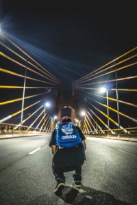 Man In Bridge photo