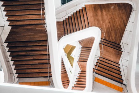 High Angle View Of Piano photo