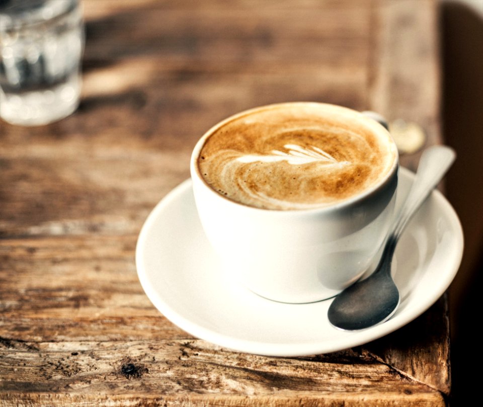 Cup Of Latte Coffee