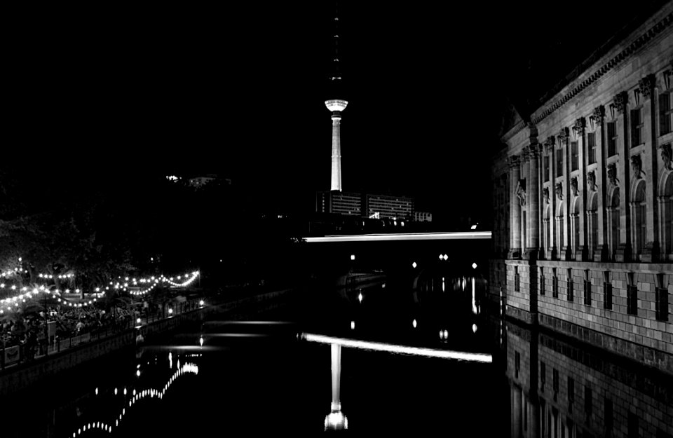 Alexanderplatz In Berlin By Night