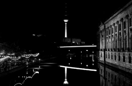 Alexanderplatz In Berlin By Night