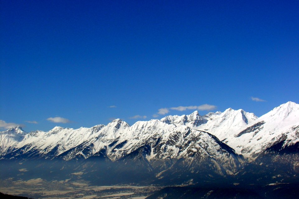Snowy Mountain Range