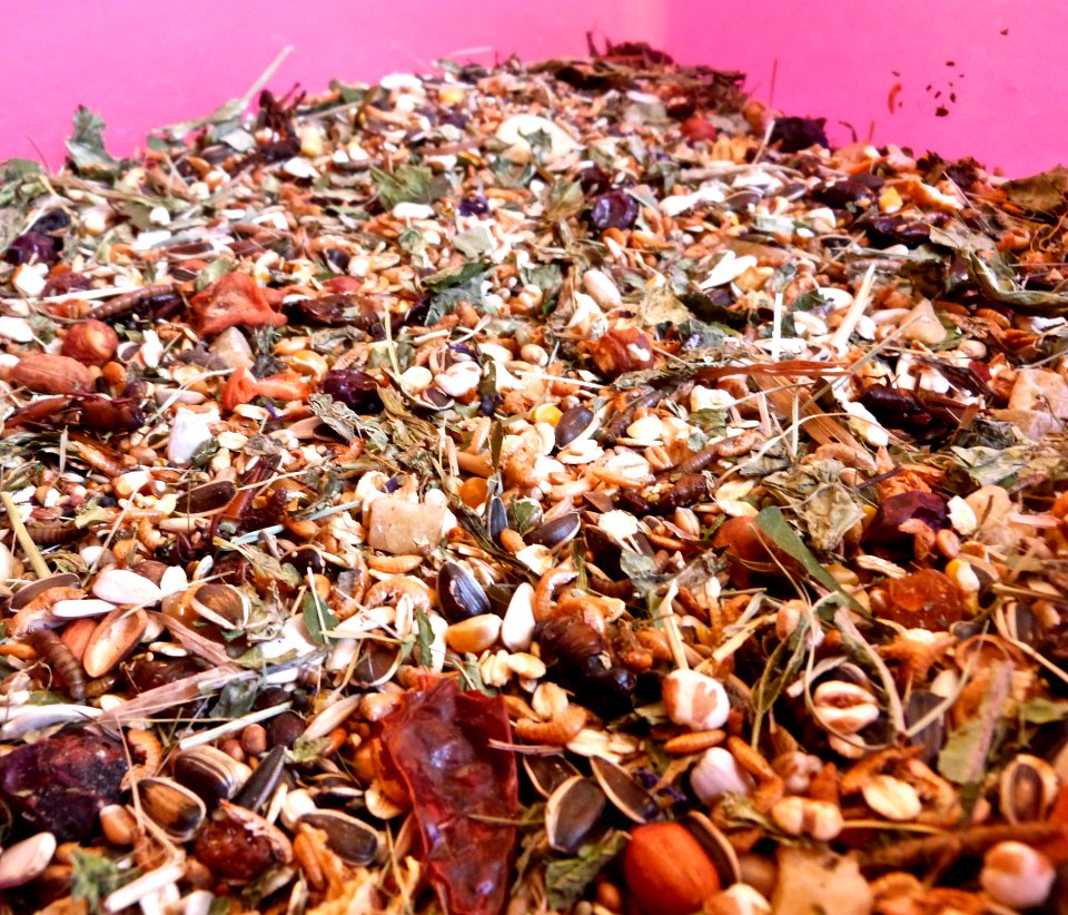 My Homemade Hamster Mix (closeup)