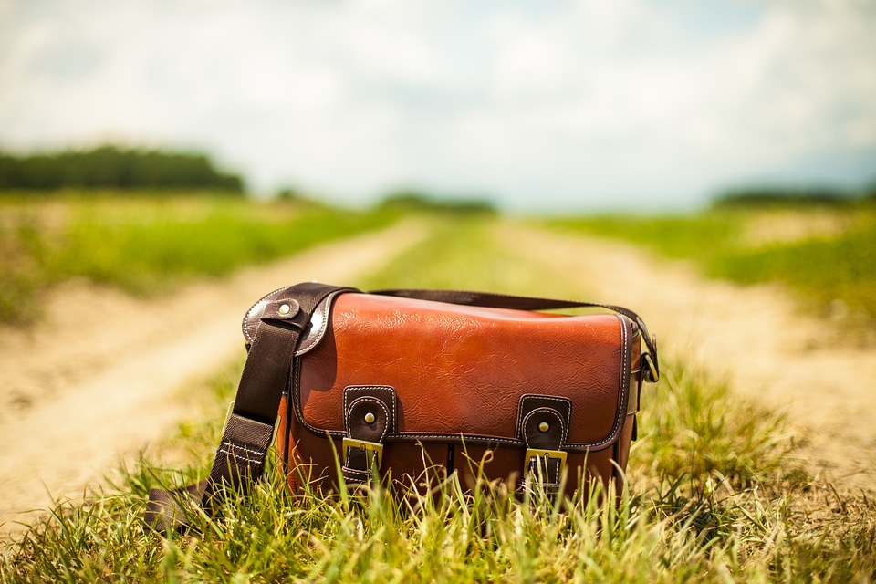 Country lane leather nature