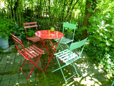 Plant Furniture Green Chair