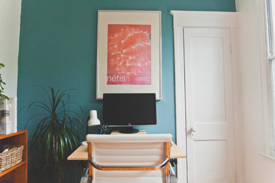 Desk In Home Office