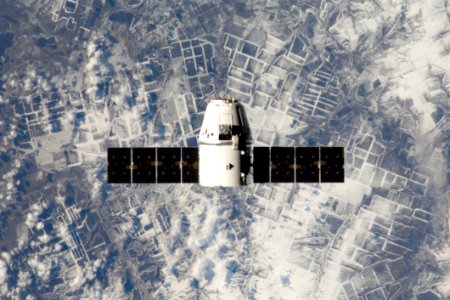 Spacex Satellite In Orbit photo