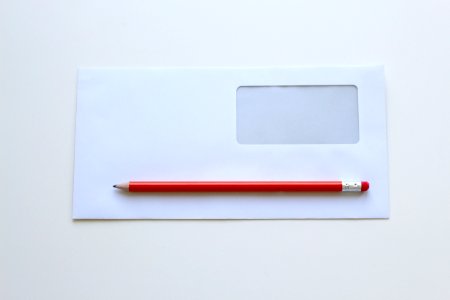 Envelope Paper And Pencil photo