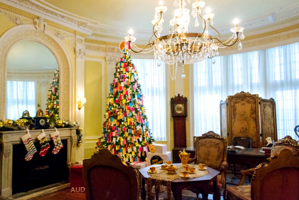 Christmas Tree Table Property Decoration