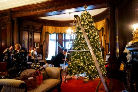 Christmas Tree Property Light Decoration