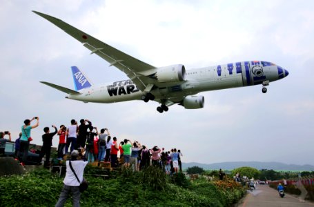 ANA Flight With Star Wars Design