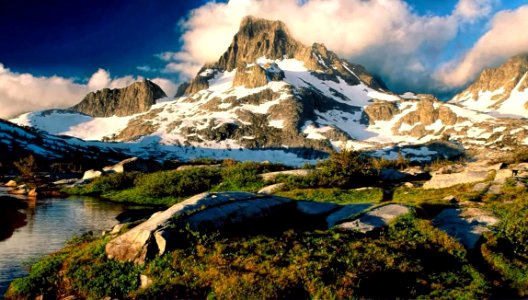 Scenic View Of Mountains photo