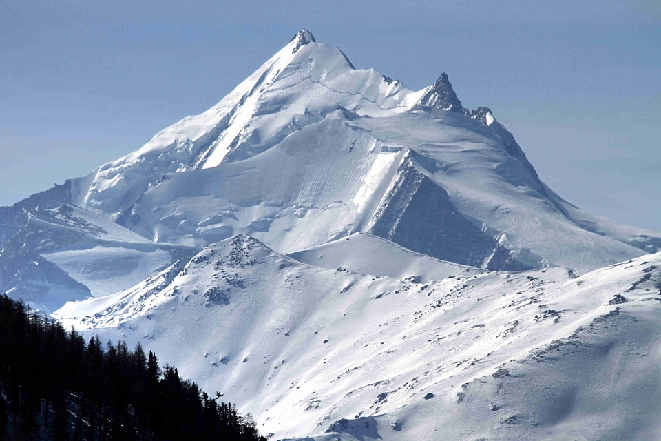 Mountains alpine snow