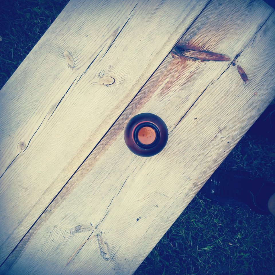 Close-up Of Wooden Table