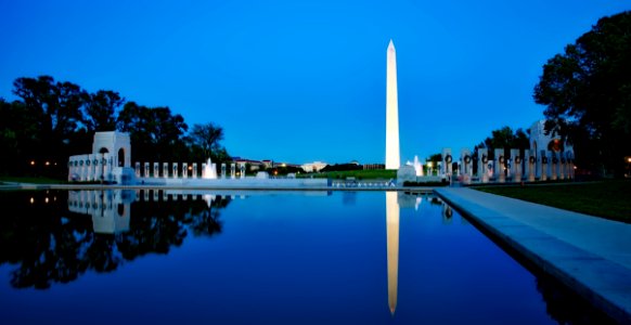Washington Monument And Pacific Memorial Washington DC