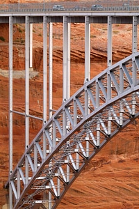 Steel bridge construction arizona photo