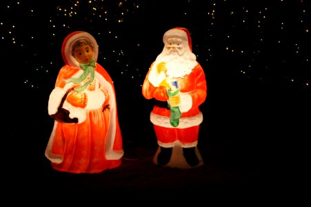 Christmas Ornament Santa Claus Window Christmas Decoration