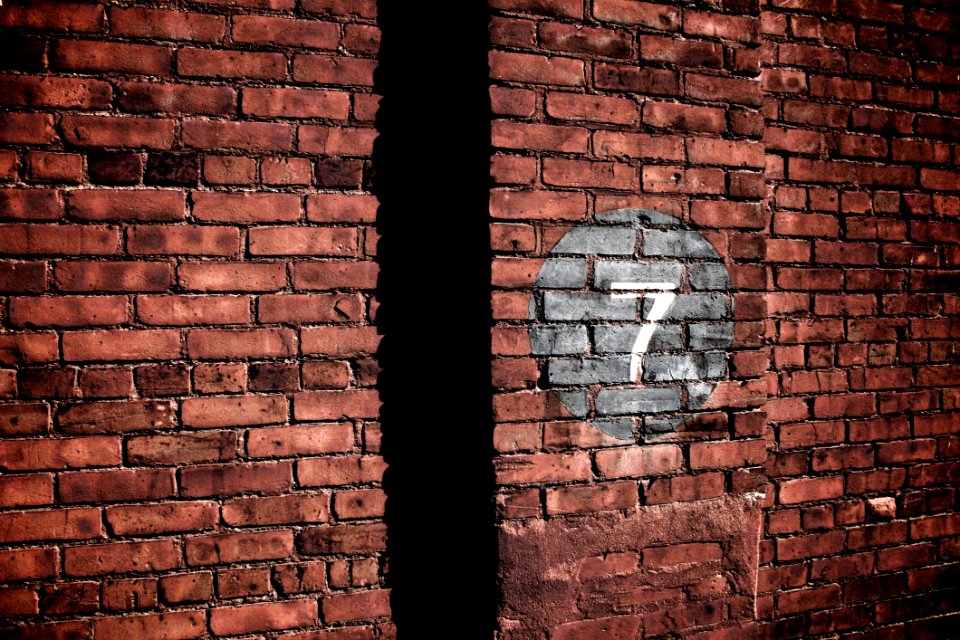 Brown Brick Brickwork Wood
