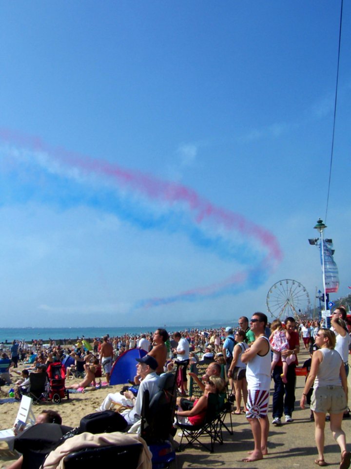 Red Arrows At Bournemouth