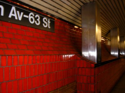 Red Subway Tiles photo