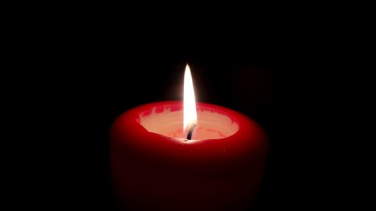Wax Candle Fire Flame