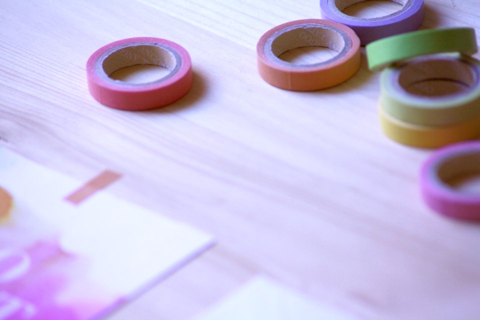 Colorful Tape Rolls