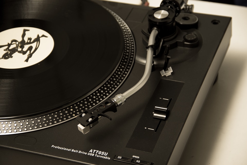 Dj music record player