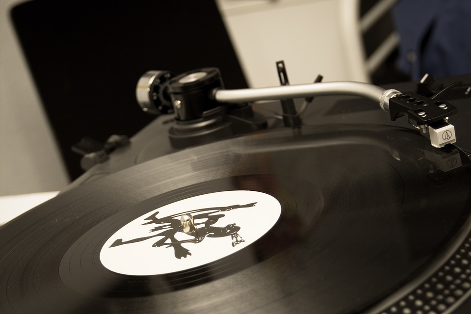 Dj music record player