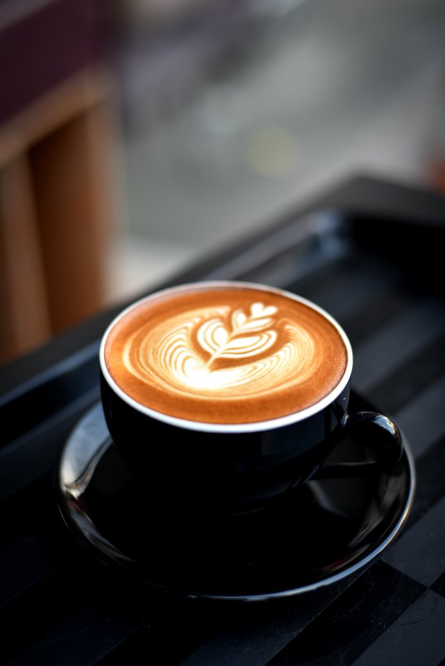 Close-up Of Coffee Cup On Table