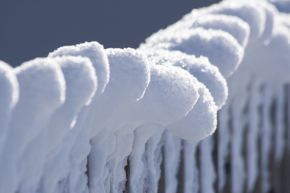 Winter winter magic frost