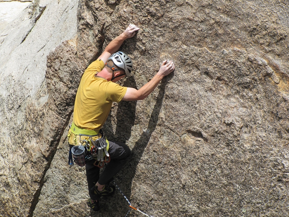Adventure climbing sports
