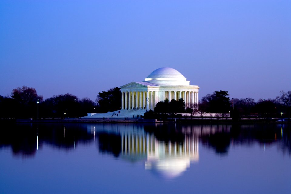 Jefferson Memorial, Washington, D.C. Original image from Carol M. Highsmith’s America, Library of Congress collection.