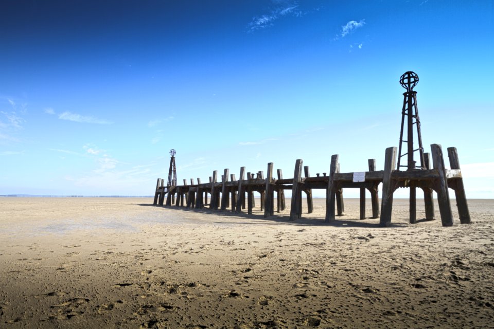 Remains Of St Annes Pier Landing Jetty