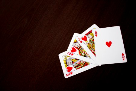 Ace Jack Queen And King Of Hearts